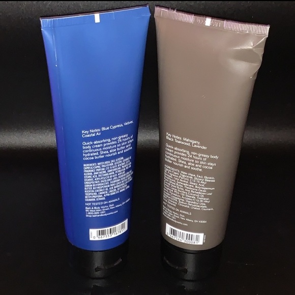 Men’s Bath and Body Works Ocean & Teakwood Ultimate Hydration Body Cream Set - Picture 2 of 4